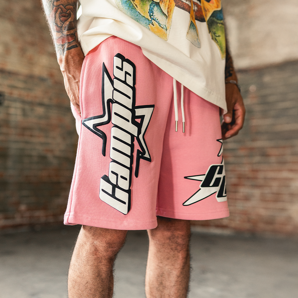 All Star Sweat Shorts (Pink)